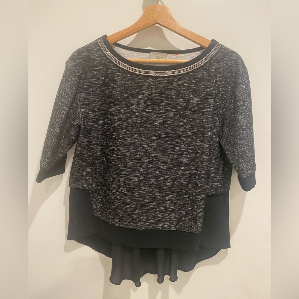 Marella Sport black top: size M (size 6)